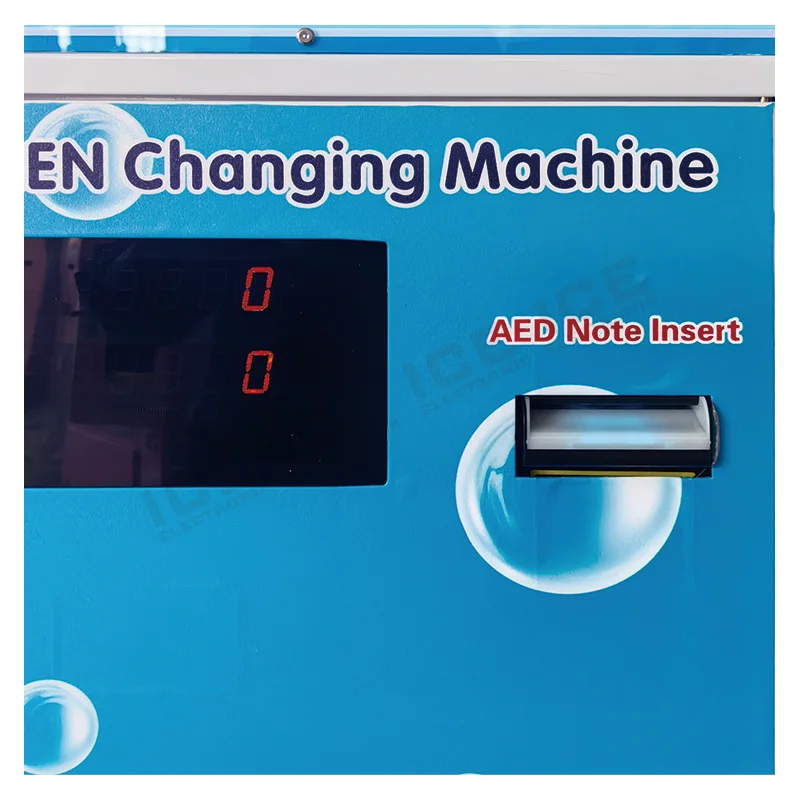 USD Unmanned Coin Changer Machine | Automatic Dollar Bill to Coin & Token Vending Machine for Laundromat