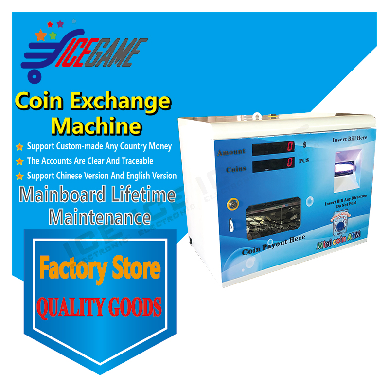 Mini Wall-Mounted Coin Token Exchange
