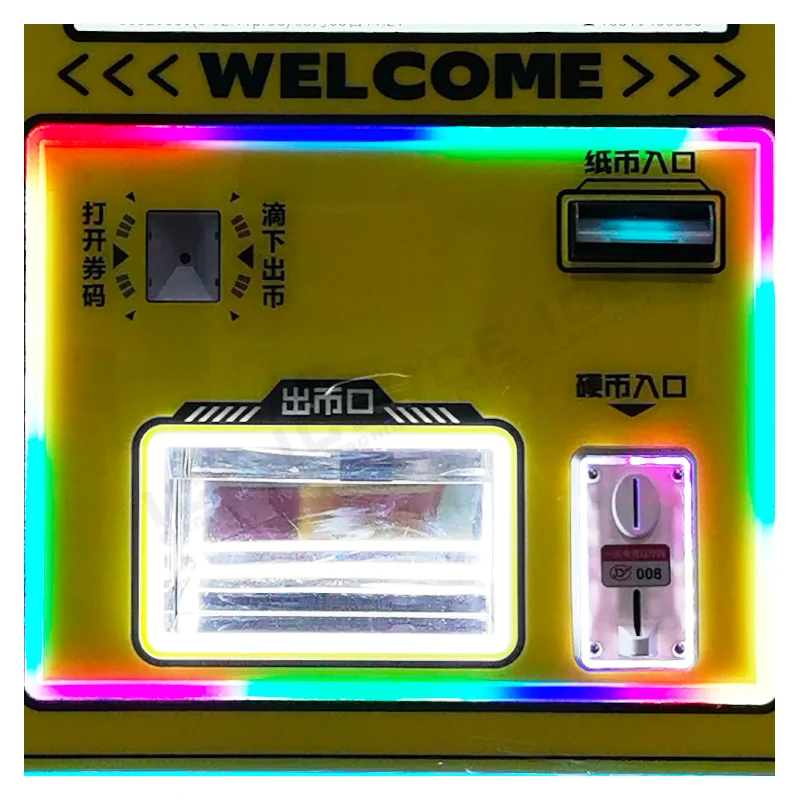 32 Inch Super Coin Changer Machine | Automatic Token Vending & Redemption Kiosk for Game Center
