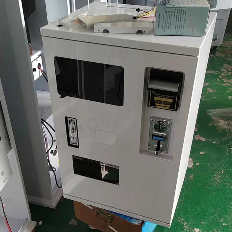 Countertop Mini Coin Changer Machine | Smart Multi-Country Banknote to Token Changer for Laundromat