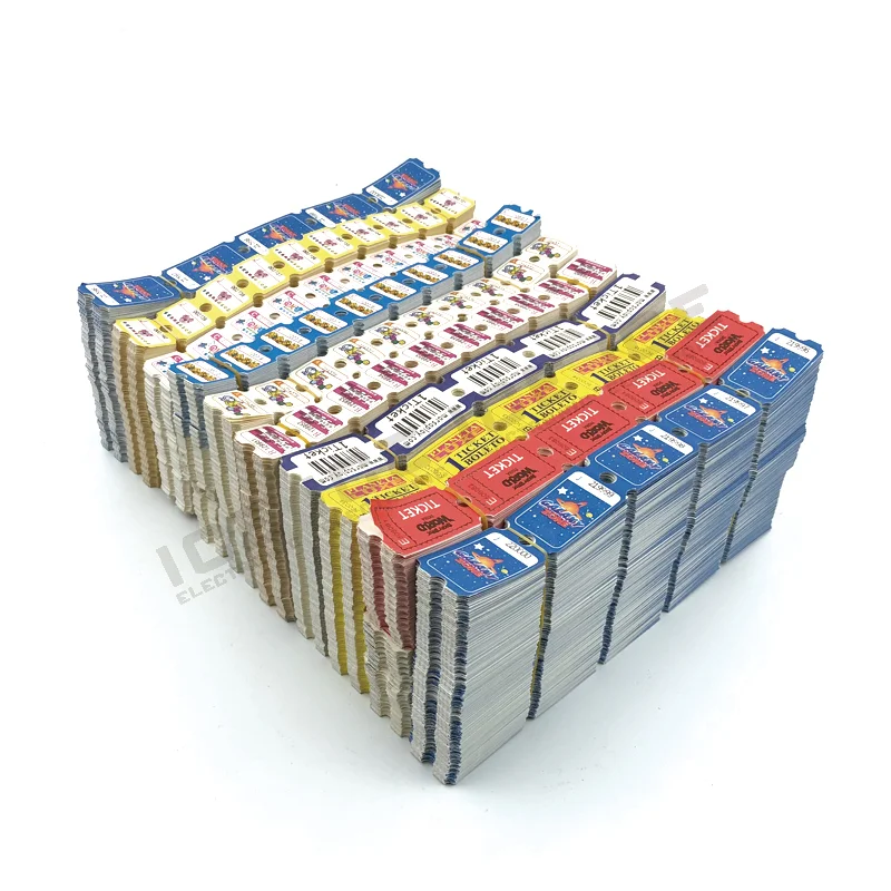 10 Carton Customizable Redemption Tickets