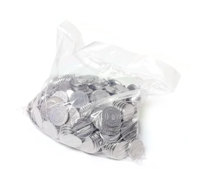 Liberty Design Arcade Game Tokens | Universal Coins for Claw Machines, Kiddie Rides & Game Centers | In Stock