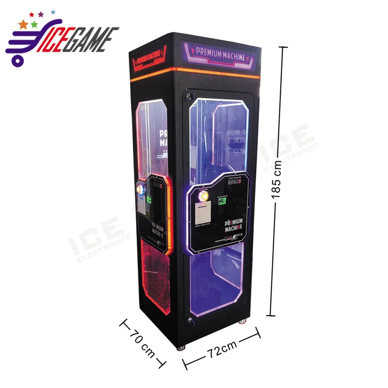 3-Digit Arcade Ticket Counter & Shredder Machine | All-In-One Ticket Counting & Cutting Machine with RGB Lights for Game Halls