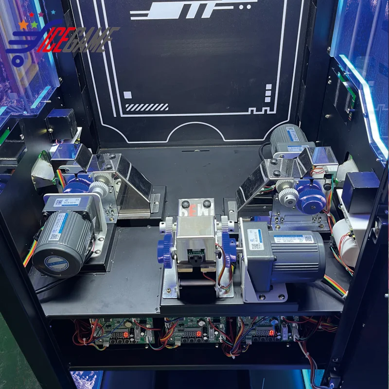 3-Digit Arcade Ticket Counter & Shredder Machine | All-In-One Ticket Counting & Cutting Machine with RGB Lights for Game Halls