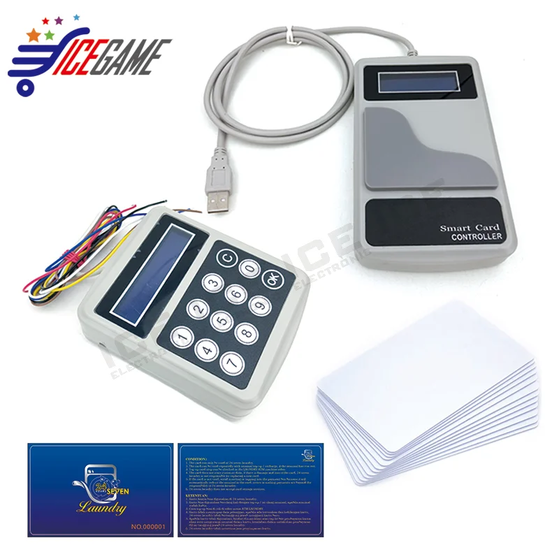 18C-RDKP IC Card Membership Management System | Card Vending & Recharge System for Washing Machine | Smart Card Swipe Control